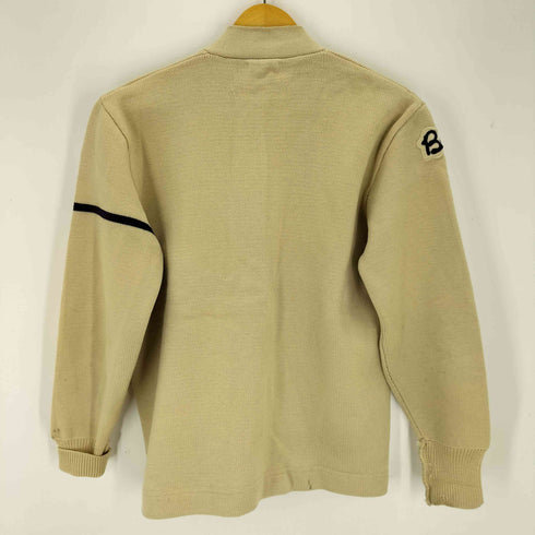 Dehem 50-60s フェルトワッペン レタードカーディガン メンズ